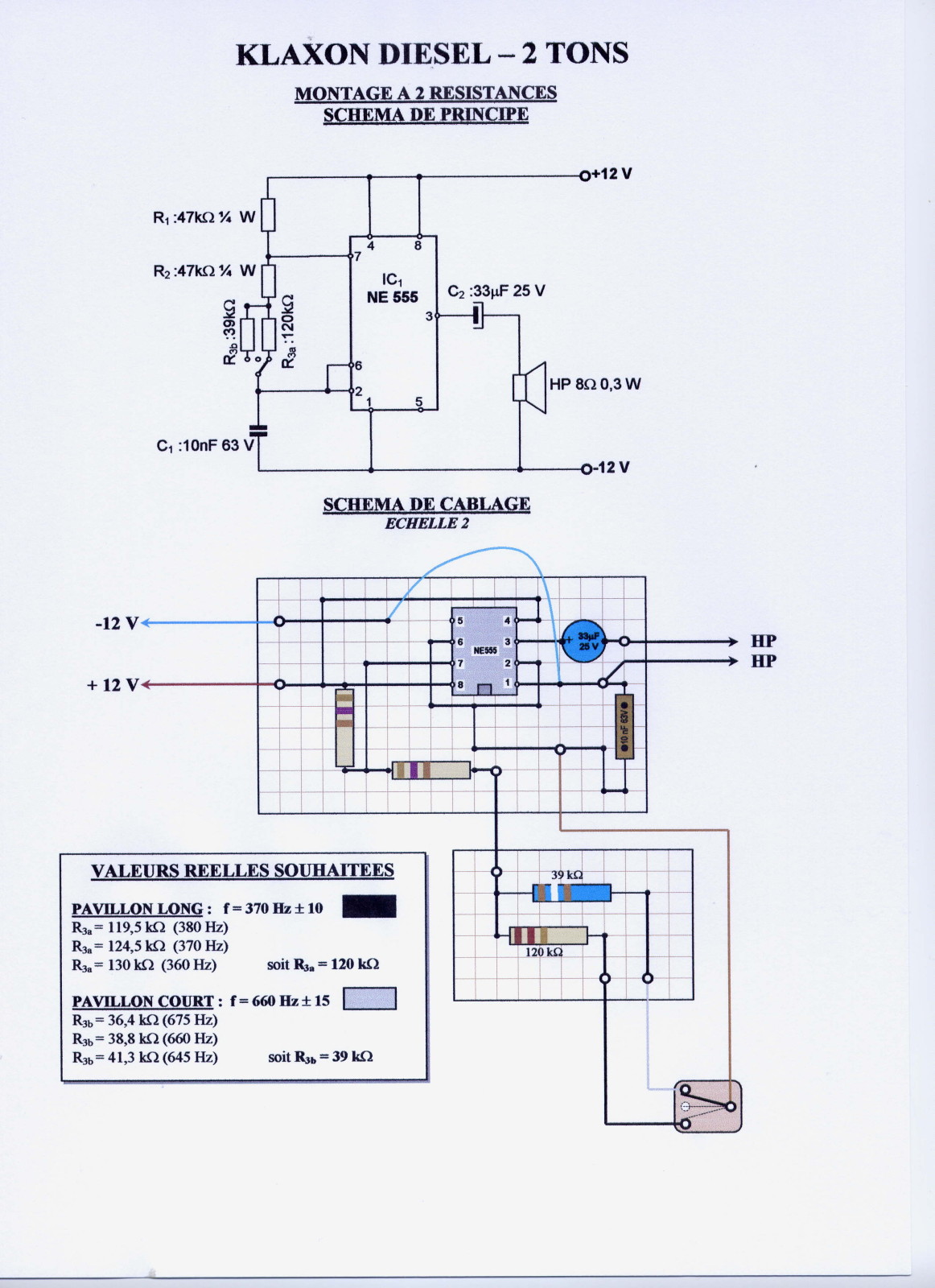 Schema electrique relais klaxon Combles isolation — free download