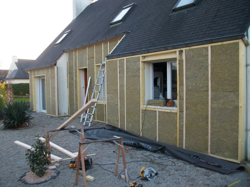Bardage isolant extérieur