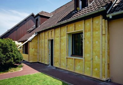 Isolation d'une maison par l'extérieur
