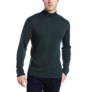 Isolation men's midweight wool 1/4 zip