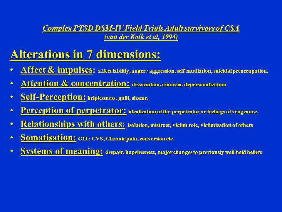 C-ptsd isolation