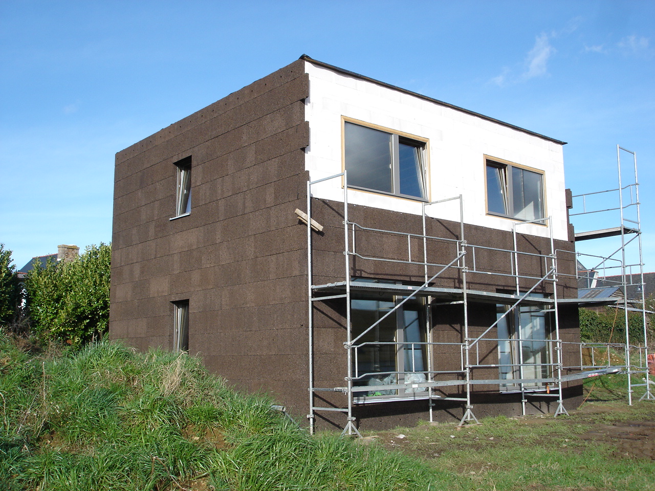 Isolation extérieure maison individuelle