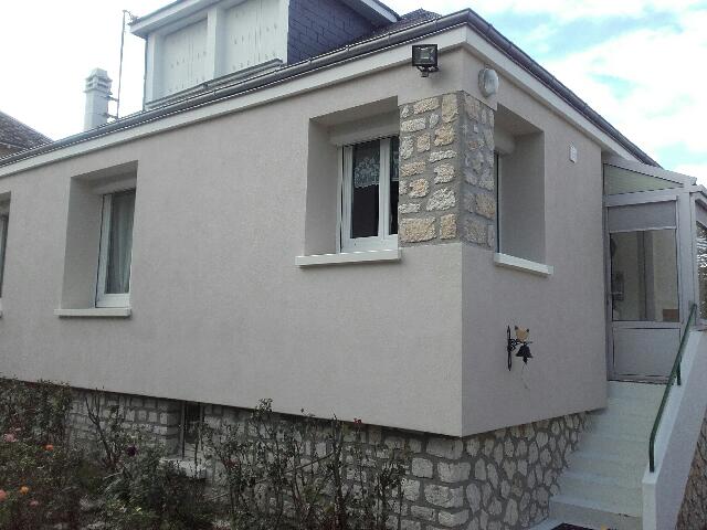 Isolation externe maison