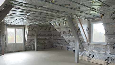 Isolation thermique combles aménagés