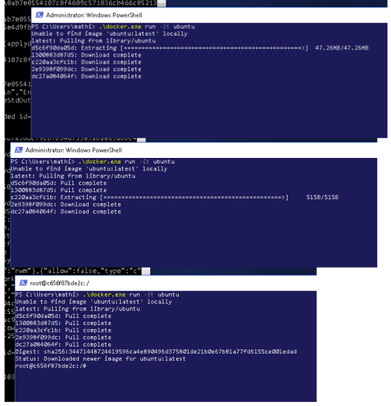 Hyper-v isolation docker