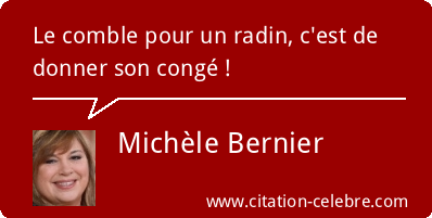 Comble du radin