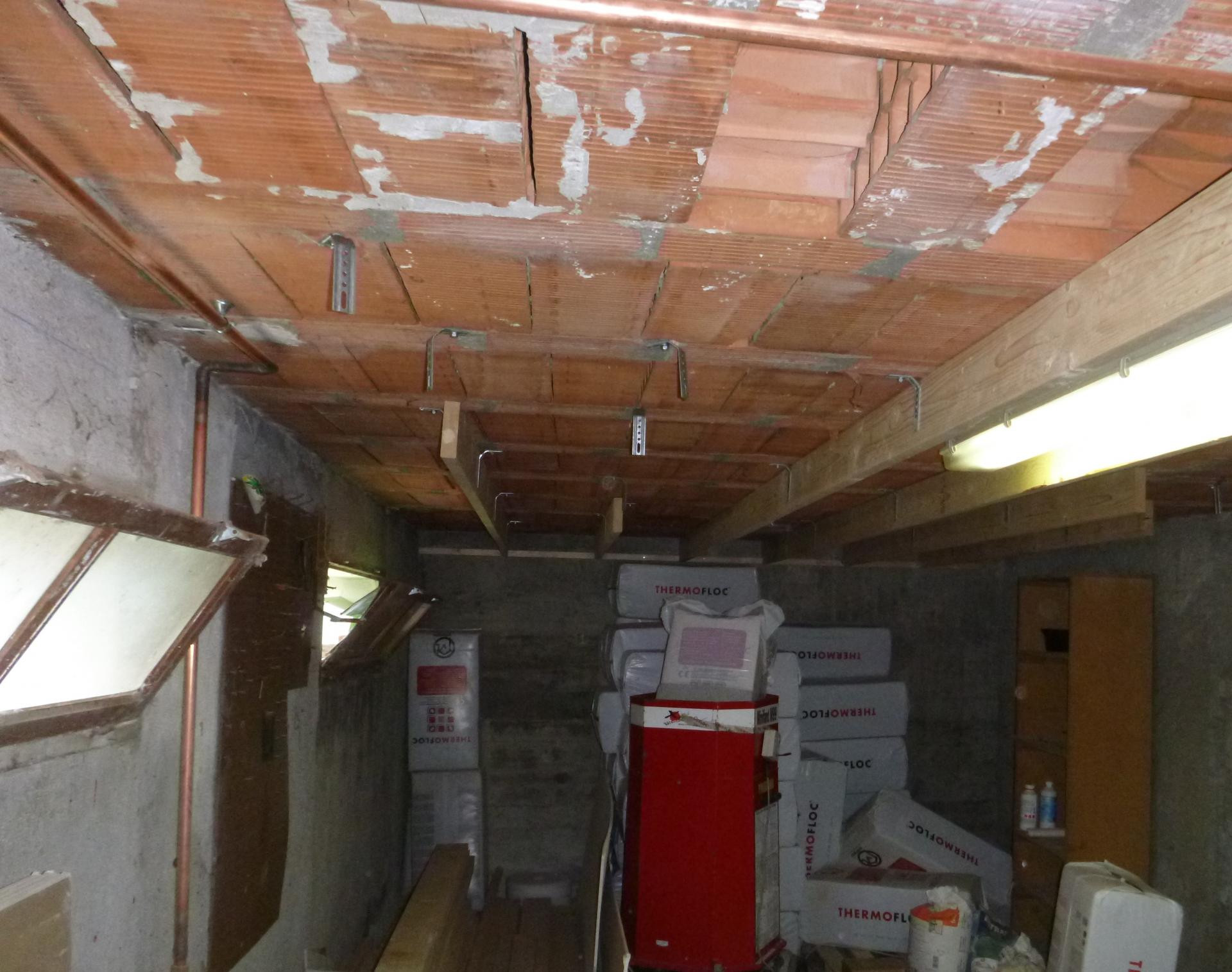 Isolation 1 plafond sous sol