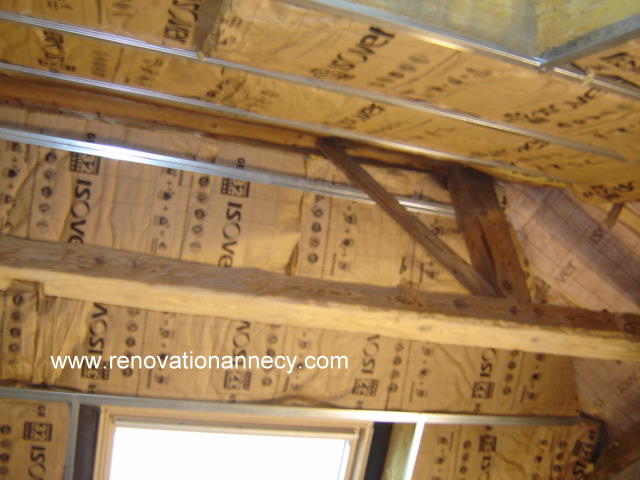 Bache d'isolation toiture