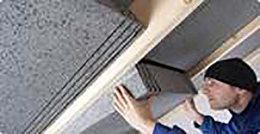 Materiau d'isolation toiture