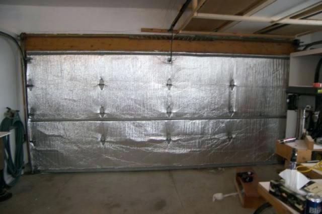 Isolation mince pour garage