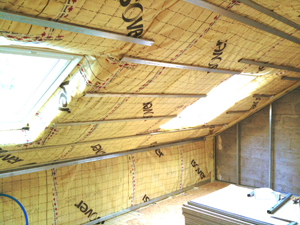 Materiaux pour isolation des combles