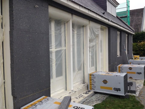 Mur isolation exterieur