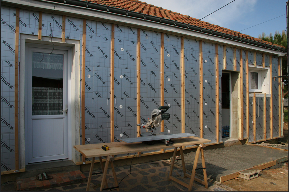 Isolation mur extérieur polyuréthane