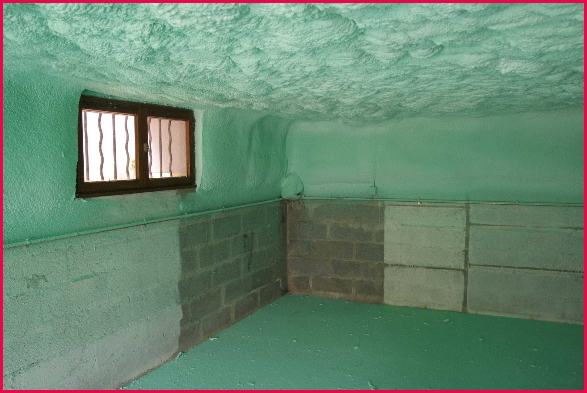 Isolation thermique mur de garage