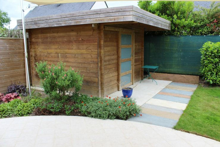 Isolation thermique abri jardin bois