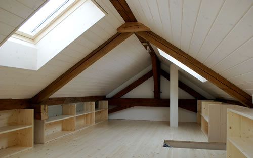 Travaux d'isolation combles
