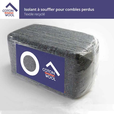 Isolation toiture laine de coton
