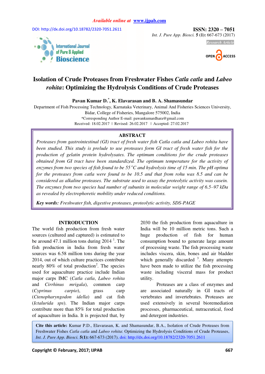 Isolation 1 e conditions