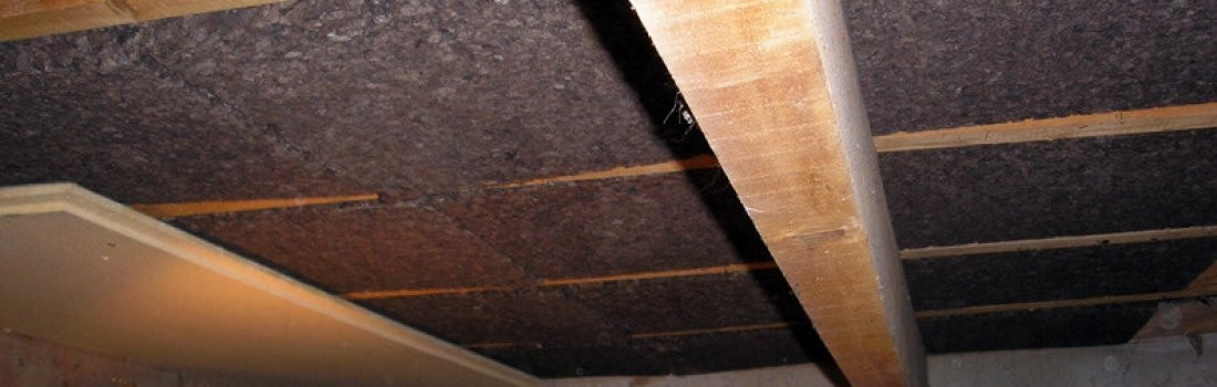 Isolation phonique écologique plafond