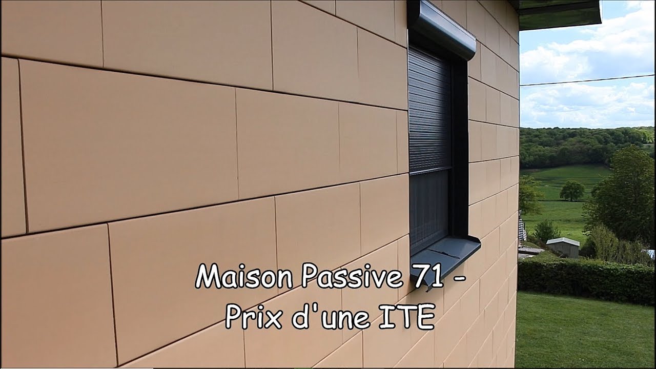 Isolation thermique extérieure prix