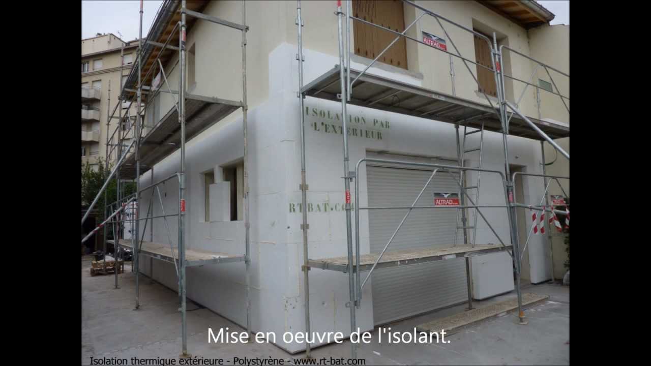 Isolation mur exterieur polystyrene