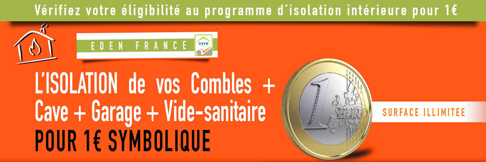 L'isolation 1 euro