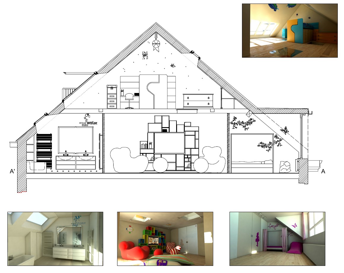 Plan combles