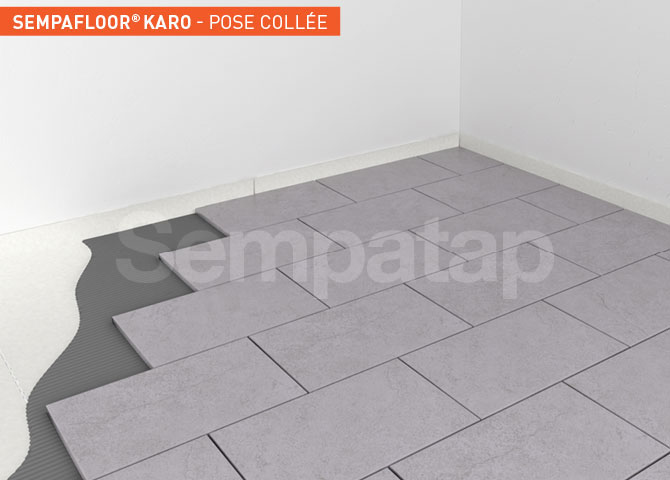 Isolant phonique carrelage