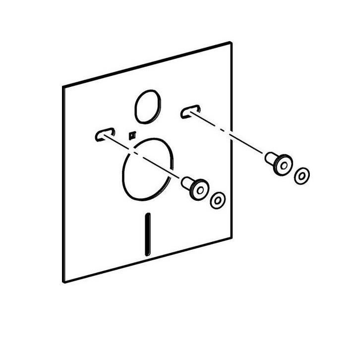 Isolation phonique wc suspendu grohe