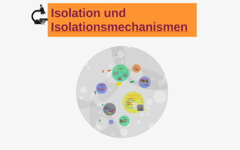 ökologische isolation definition
