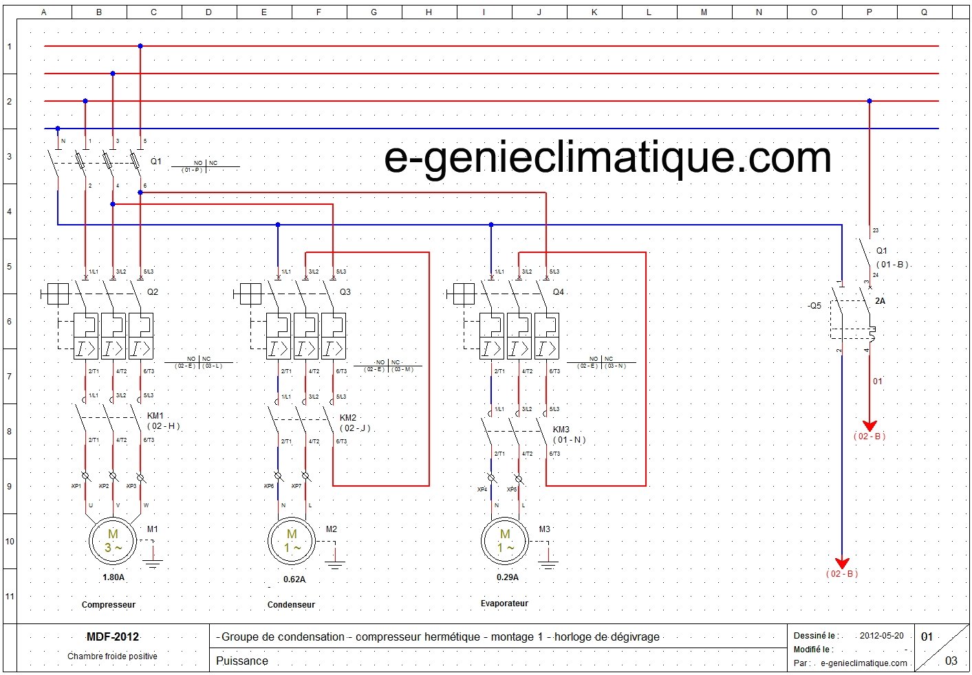 Schema electrique tgbt