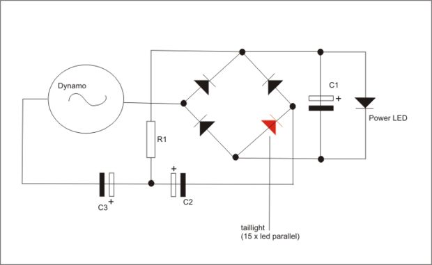 Schema electrique dynamo