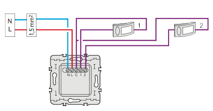 Schema electrique carillon