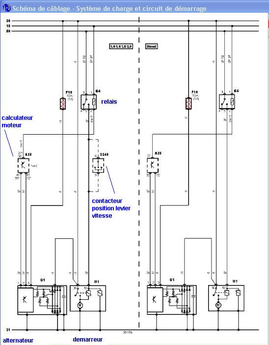 Schema electrique leve vitre ford ka