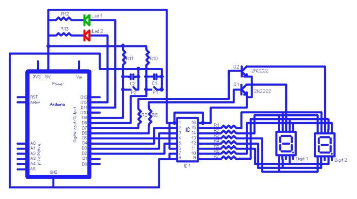 Schema electrique parking