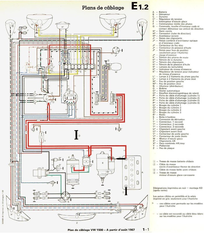 Schema electrique cox 1303
