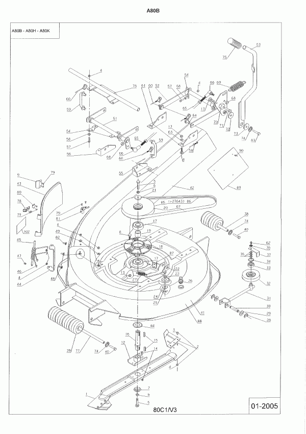 Schema electrique wolf a80k