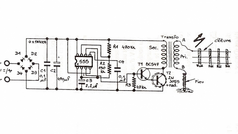 Schéma raccordement électrique maison