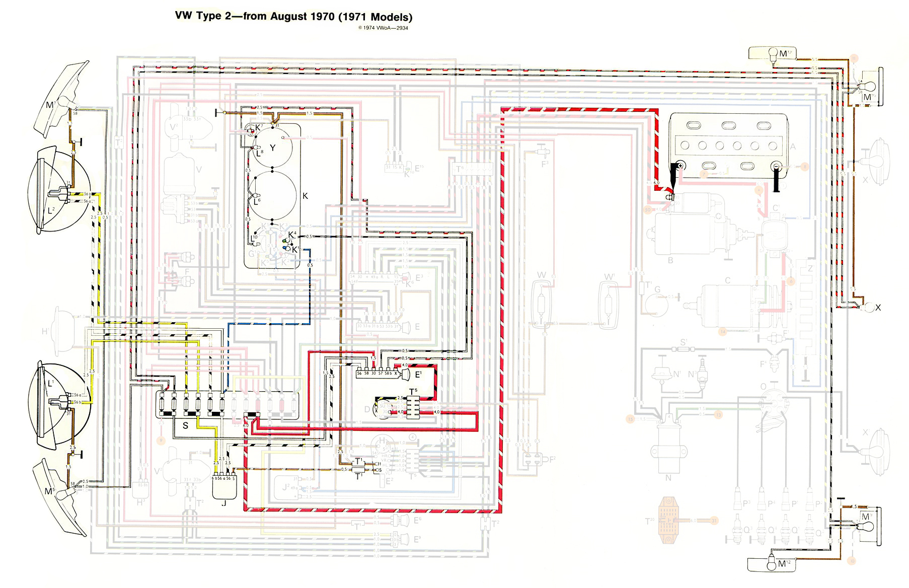 Schema électrique t4