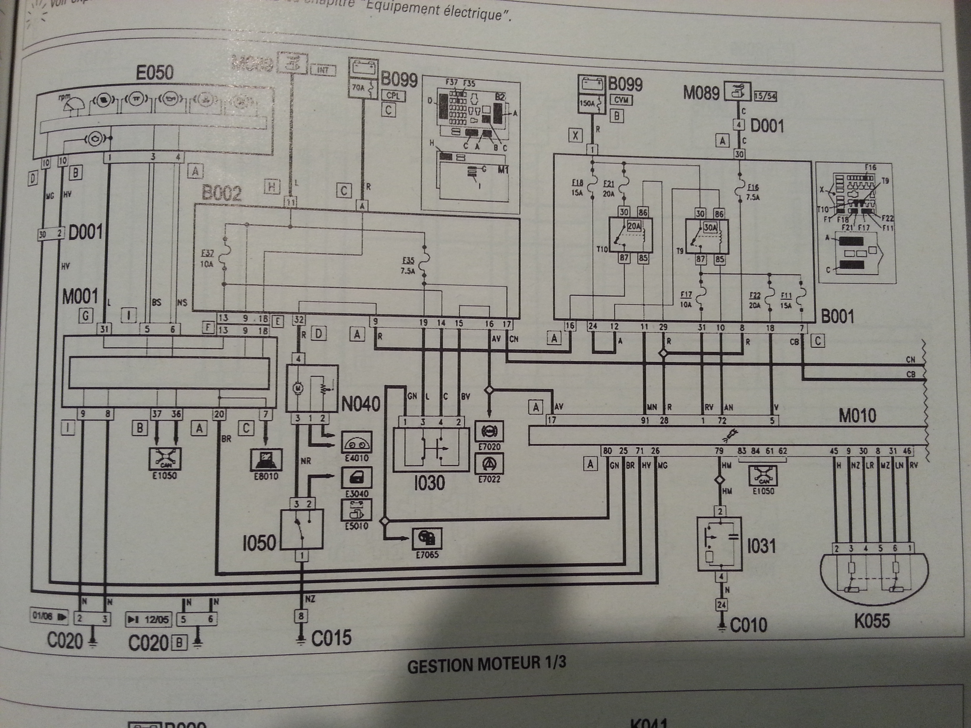Schema electrique alfa romeo 156