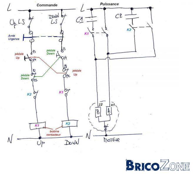 Schema palan electrique