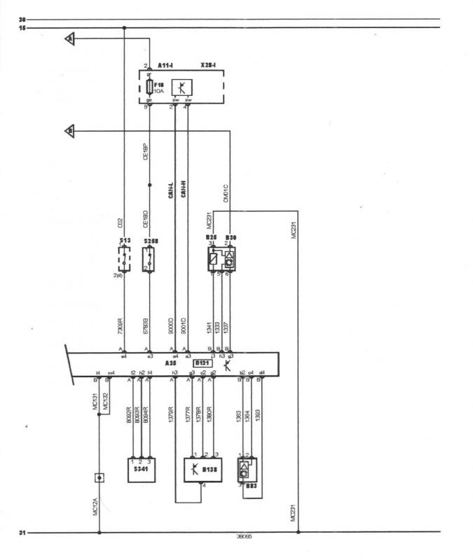 Schema electrique gpl brc