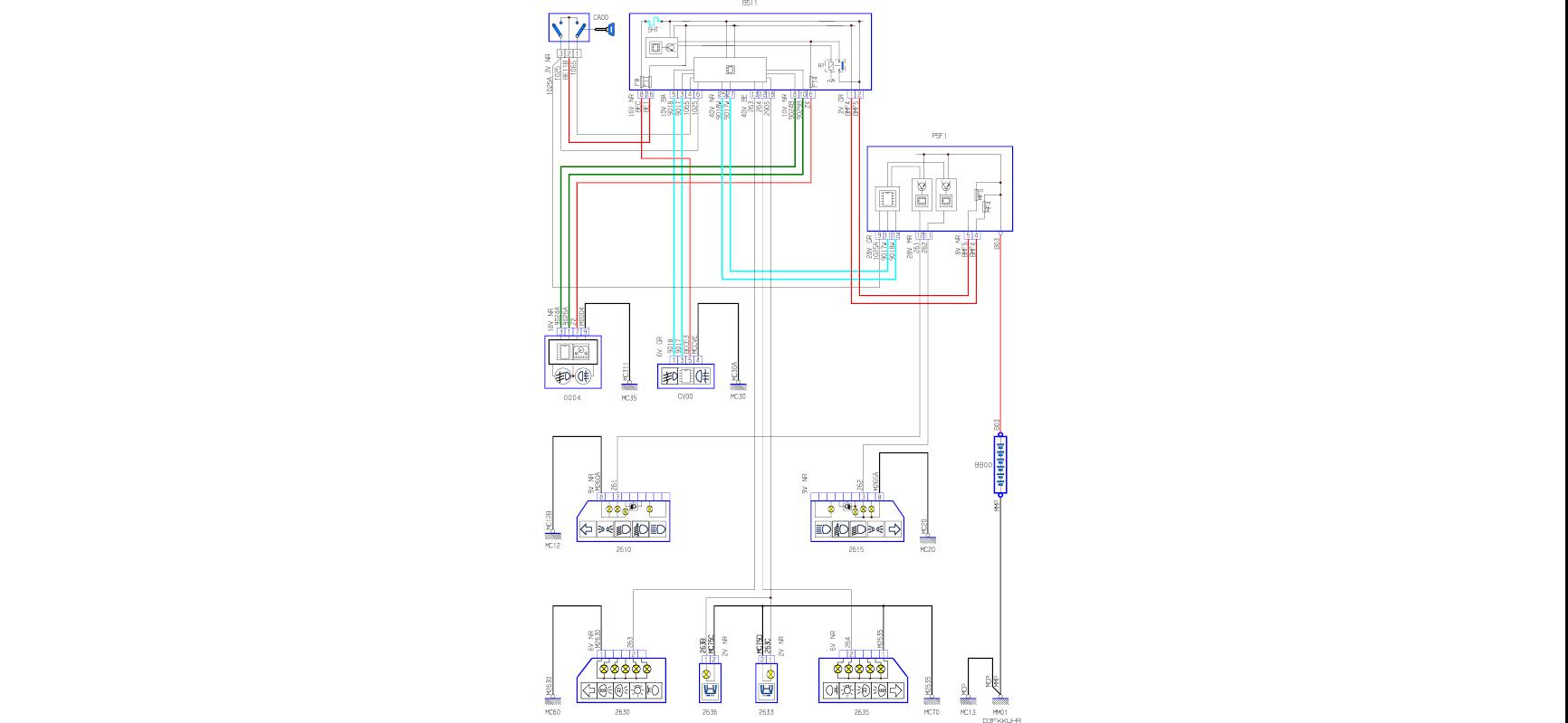 Schema electrique 207 peugeot