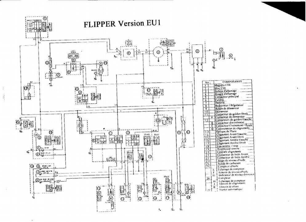 Schema electrique pompe vide cave