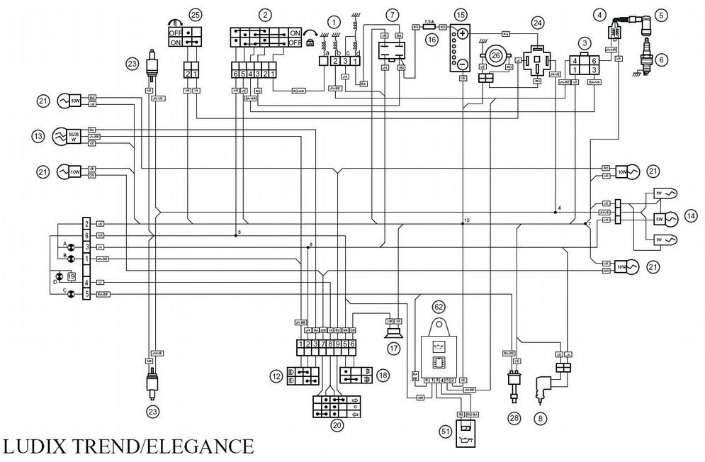 Speedfight 2 schema electrique
