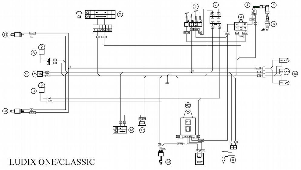 Schema electrique va et vient 2 interrupteurs