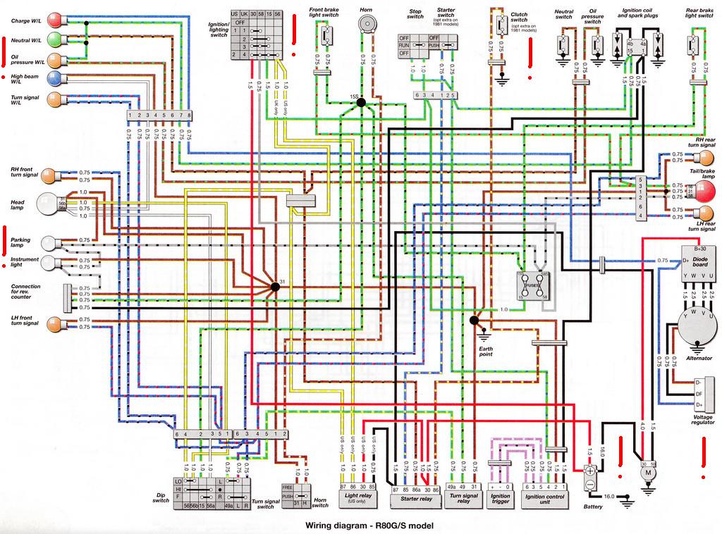 Schema electrique bmw r60 6