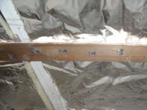Isolation plafond chambre