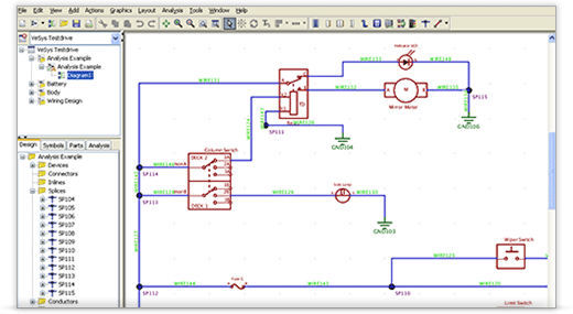 Logiciel dessin schema electrique automobile