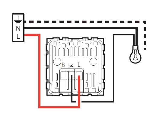 Schema electrique variateur eclairage